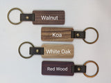 Keychains with leather strap