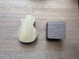 Small guitar shape and square pick boxes
