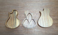 Large Guitar Shaped pick box